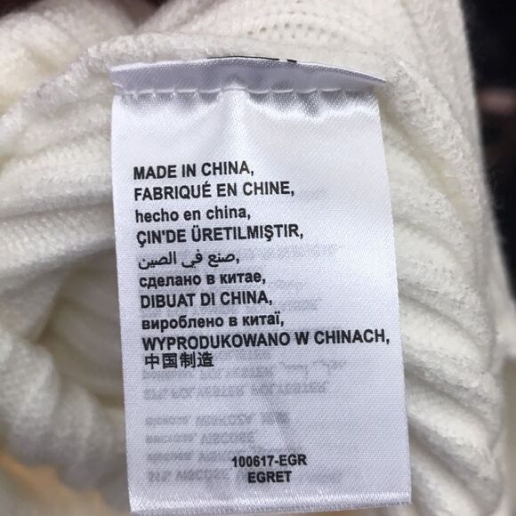 Bebe Belted Midi Sweater Dress,off white GORGEOUS - Picture 12 of 16